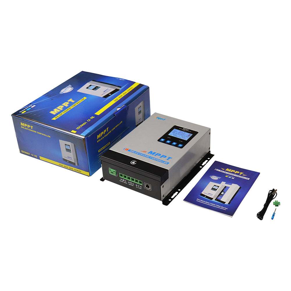 40A MPPT Solar Charge Controller DC 12V 24V 36V 48V AUTO Solar Panel Regulator